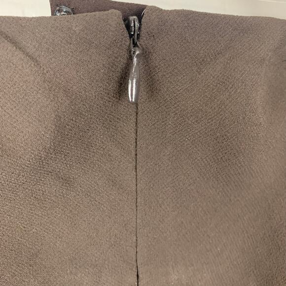 Etcetera 100% Silk Skirt Womens Size 14 Brown Fairy Wimsygoth - Picture 4 of 10